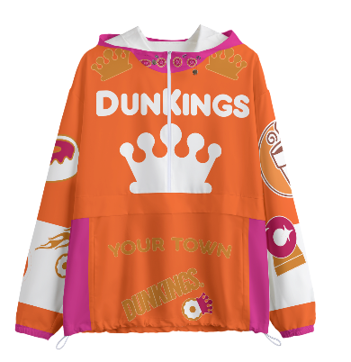 Dunkings Personalized Jacket - Your Town and Your Name