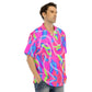 Malibu Men's Pink Hawaiian Shirt